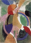 Delaunay, Robert, The Fem holding parasol